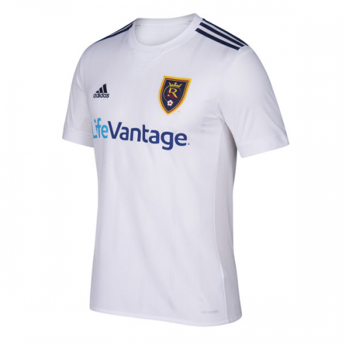 2017-18 Real Salt Lake White Away Soccer Jersey